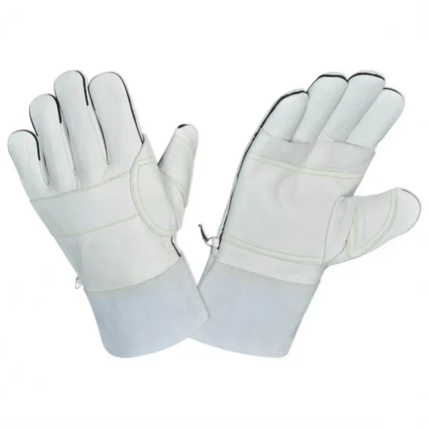 Private label leather winter work gloves