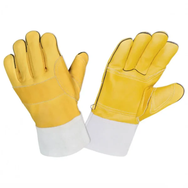 Leather working gloves