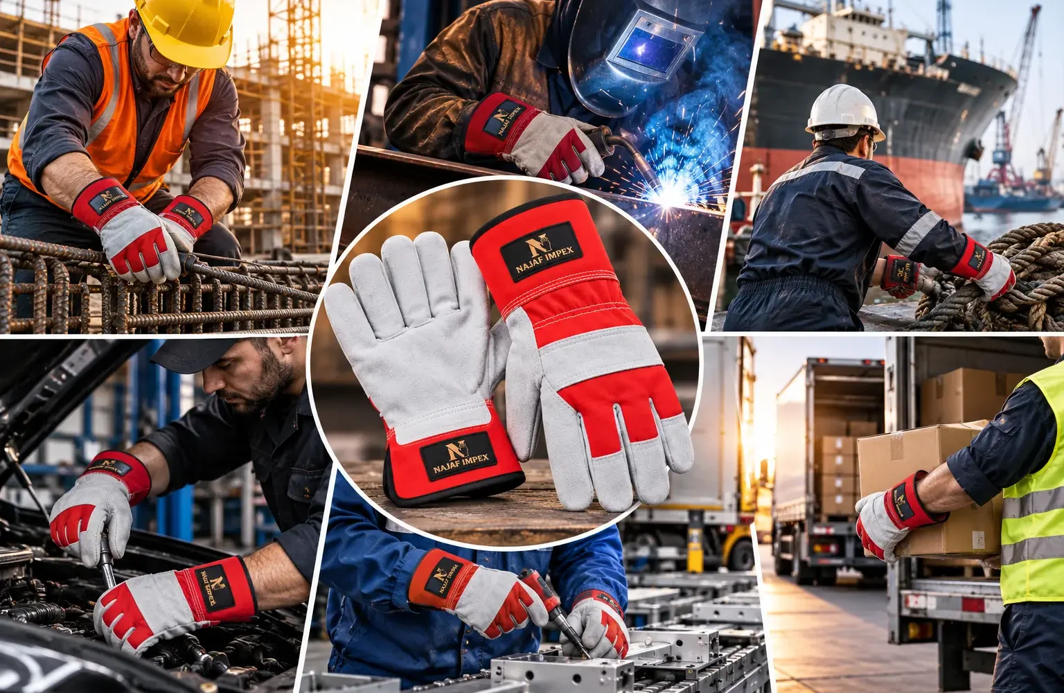 Industries We Serve for Working Gloves