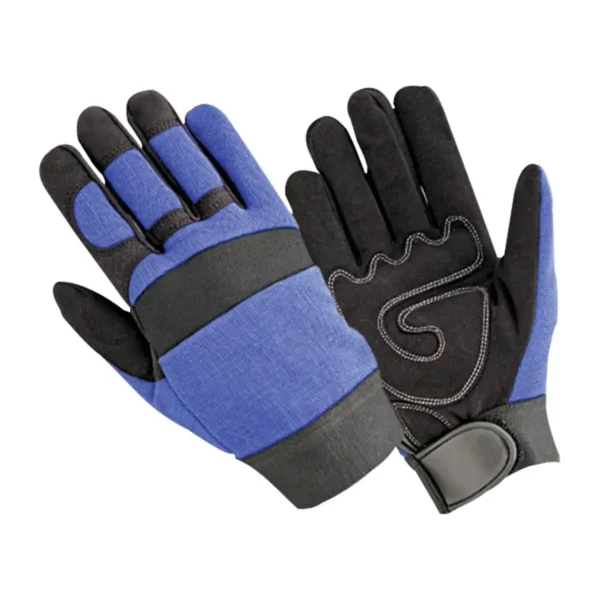 Black Amara Mechanic Gloves NI-6107 NI-6107