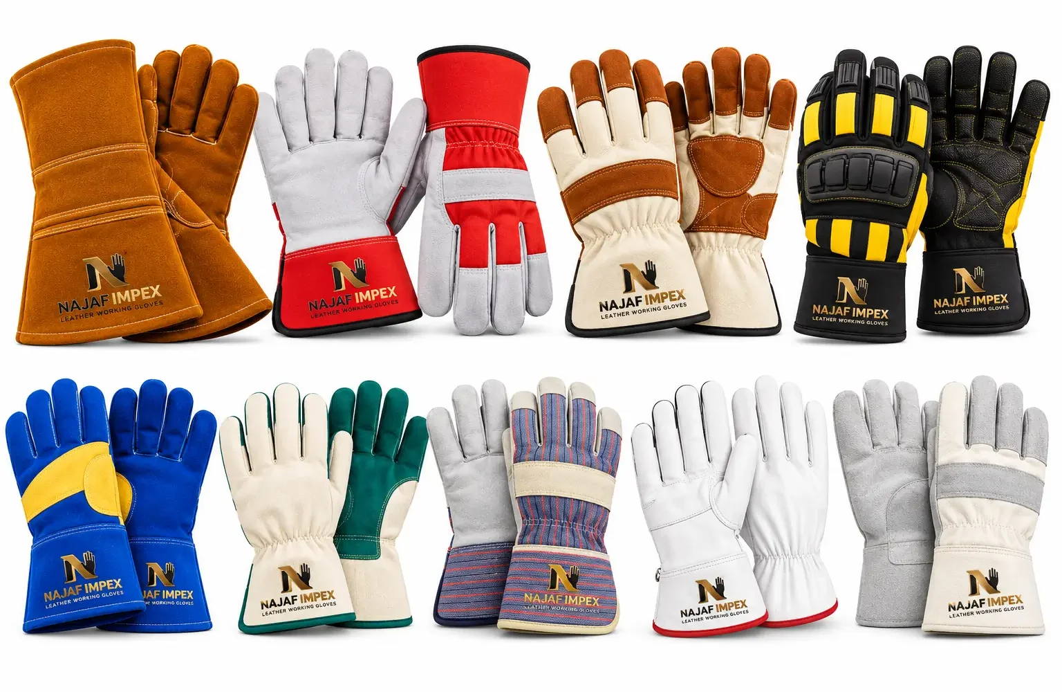 Private Label Leather Work Gloves Manufacturer